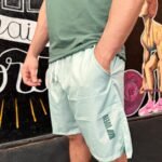 BERMUDA DE TREINO - VERDE MENTA