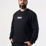 BLUSA MOLETOM - PRETO