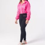 CORTA VENTO - CROPPED ROSA