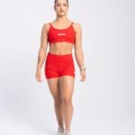 SHORT GABI VERMELHO
