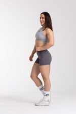 SHORT AMANDA - CINZA E NÉVOA